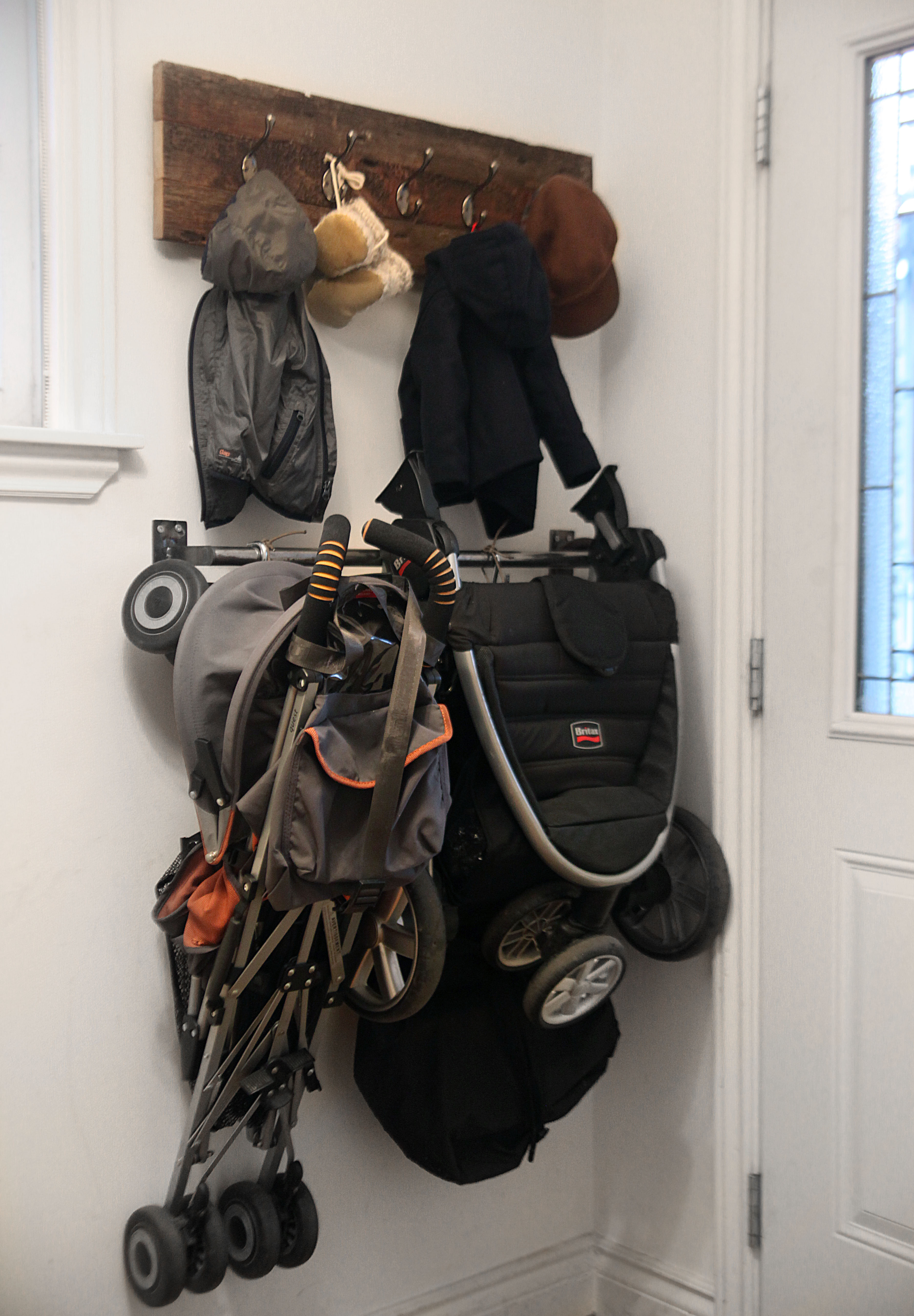 stroller storage